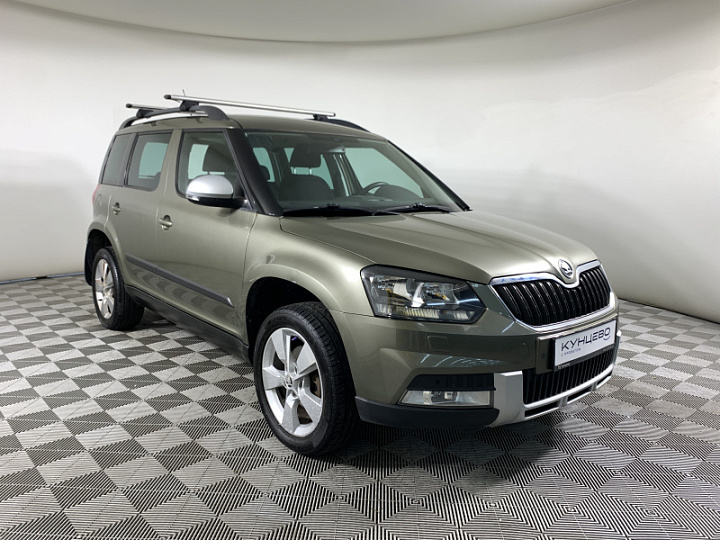 SKODA Yeti 2, 2014 года, Робот, ЗЕЛЕНЫЙ