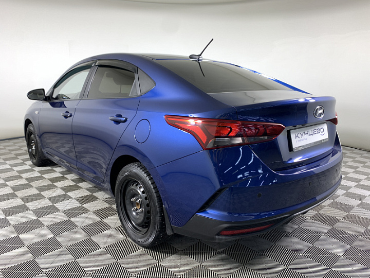 HYUNDAI Solaris 1.6, 2022 года, Автоматическая, СИНИЙ