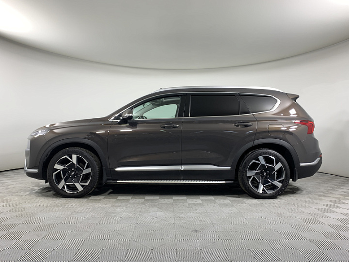 HYUNDAI Santa Fe 2.2, 2021 года, Робот, КОРИЧНЕВЫЙ