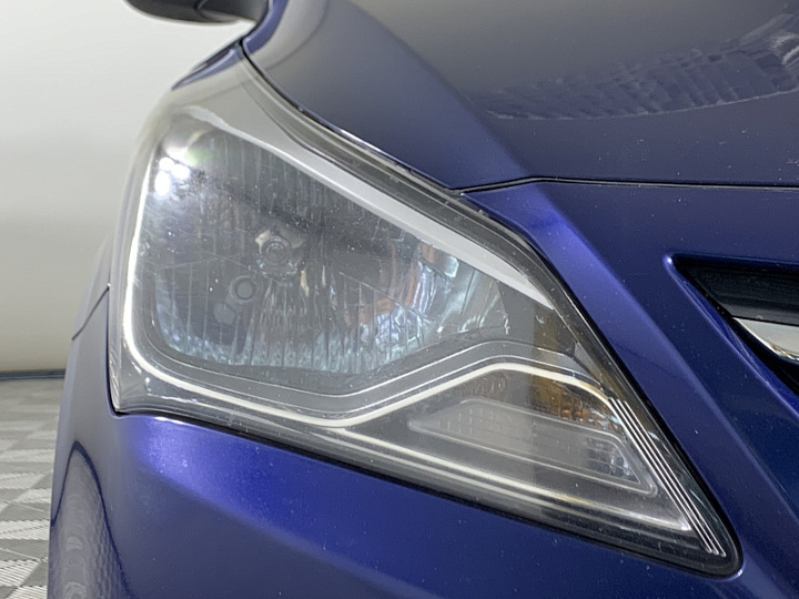 HYUNDAI Solaris 1.6, 2016 года, Механика, СИНИЙ