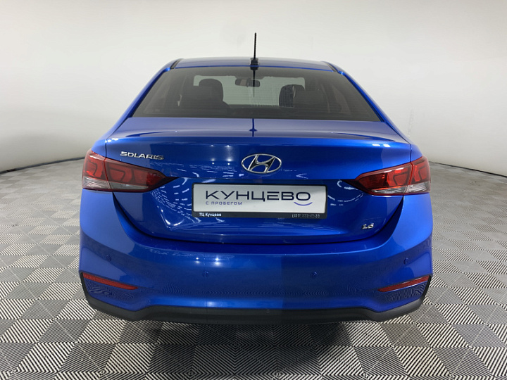 HYUNDAI Solaris 1.6, 2017 года, Автоматическая, СИНИЙ