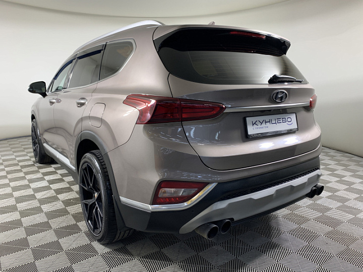 HYUNDAI Santa Fe 2.2, 2019 года, Автоматическая, БЕЖЕВЫЙ