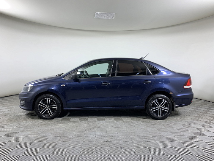 VOLKSWAGEN Polo 1.6, 2017 года, Автоматическая, ТЕМНО-СИНИЙ