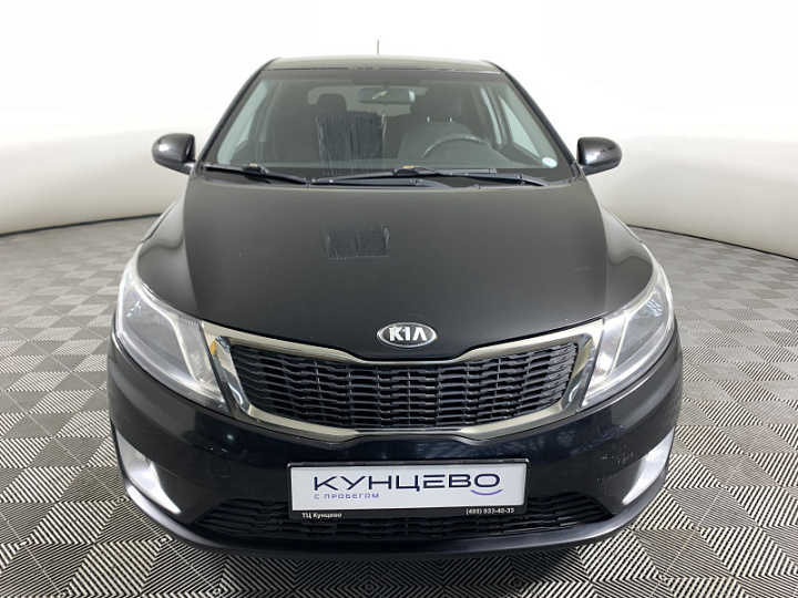 KIA Rio 1.6, 2013 года, Автоматическая, ЧЕРНЫЙ