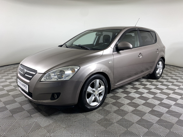 KIA Ceed 1.6, 2008 года, Автоматическая, Серо-бежевый