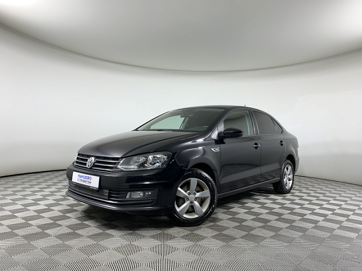 VOLKSWAGEN Polo 1.6, 2019 года, Автоматическая, ЧЕРНЫЙ