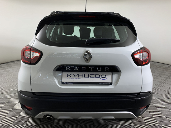 Renault Kaptur 1.6, 2021 года, Вариатор, Белый