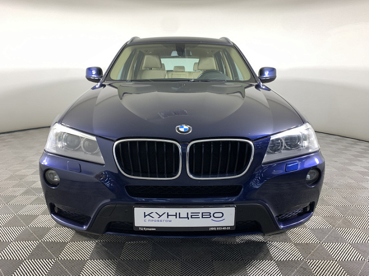 BMW X3 2, 2013 года, Автоматическая, СИНИЙ