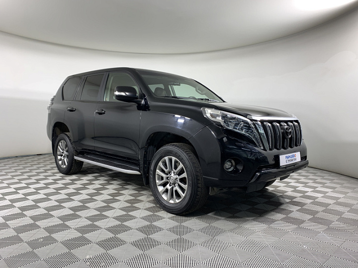 TOYOTA Land Cruiser Prado 2.8, 2017 года, Автоматическая, ЧЕРНЫЙ