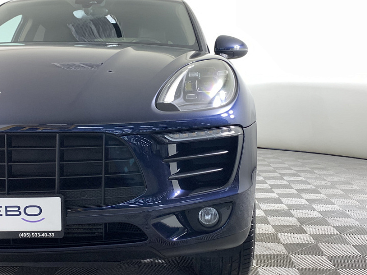Porsche Macan 3, 2017 года, Робот, Синий