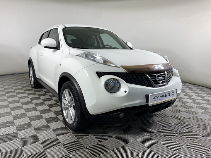 NISSAN Juke 1.6, 2012 года, Вариатор, БЕЛЫЙ