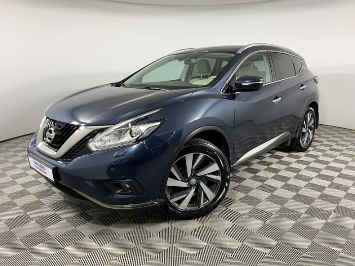 NISSAN Murano 3.5, 2018 года, Вариатор, ТЕМНО-СИНИЙ