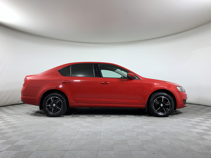 SKODA Octavia 1.2, 2014 года, Механика, КРАСНЫЙ