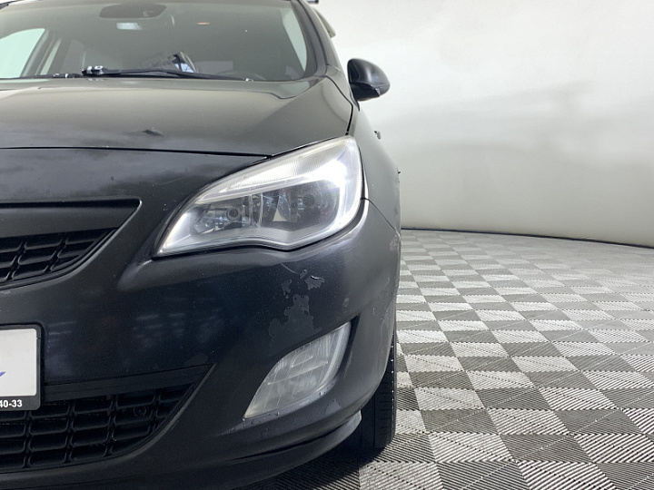 Opel Astra 1.4, 2011 года, Автоматическая, Черный