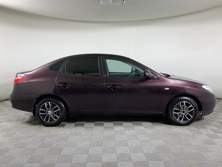 HYUNDAI Elantra 1.6, 2008 года, Механика, Вишневый