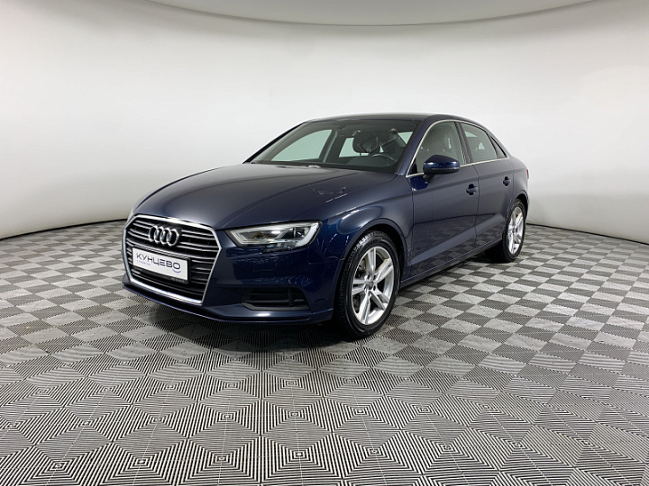 AUDI A3 1.4, 2018 года, Робот, СИНИЙ