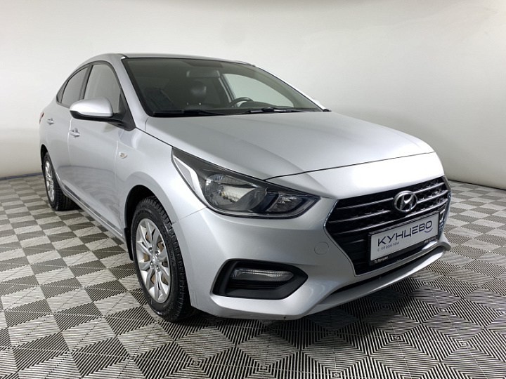 HYUNDAI Solaris 1.6, 2017 года, Автоматическая, Серебристый