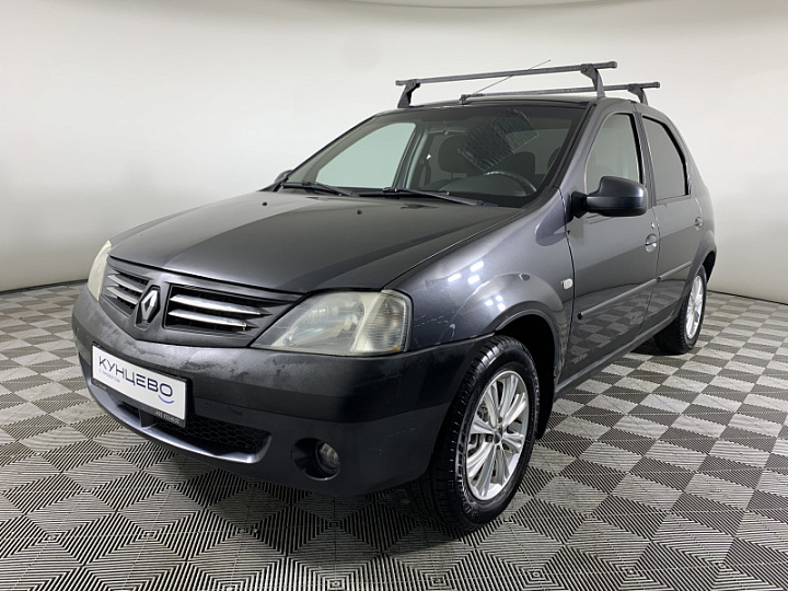 RENAULT Logan 1.6, 2007 года, Механика, ТЕМНО-СЕРЫЙ