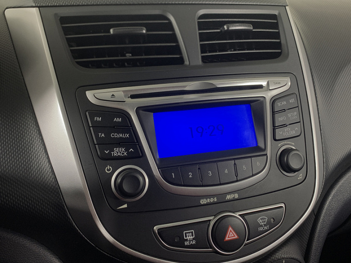 HYUNDAI Solaris 1.6, 2012 года, Автоматическая, ТЕМНО-СИНИЙ