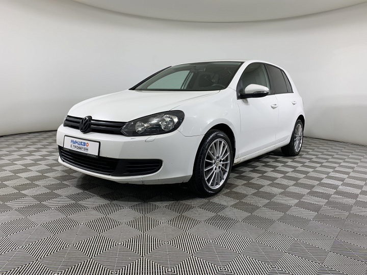 VOLKSWAGEN Golf 1.4, 2011 года, Механика, БЕЛЫЙ