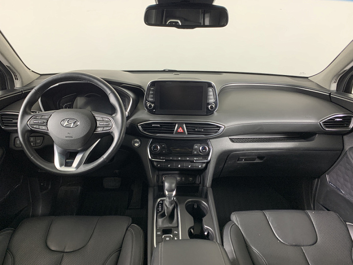 HYUNDAI Santa Fe 2.2, 2019 года, Автоматическая, ЧЕРНЫЙ