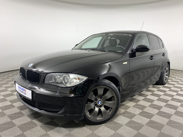 BMW 1 серии 1.6, 2008 года, Автоматическая, ЧЕРНЫЙ
