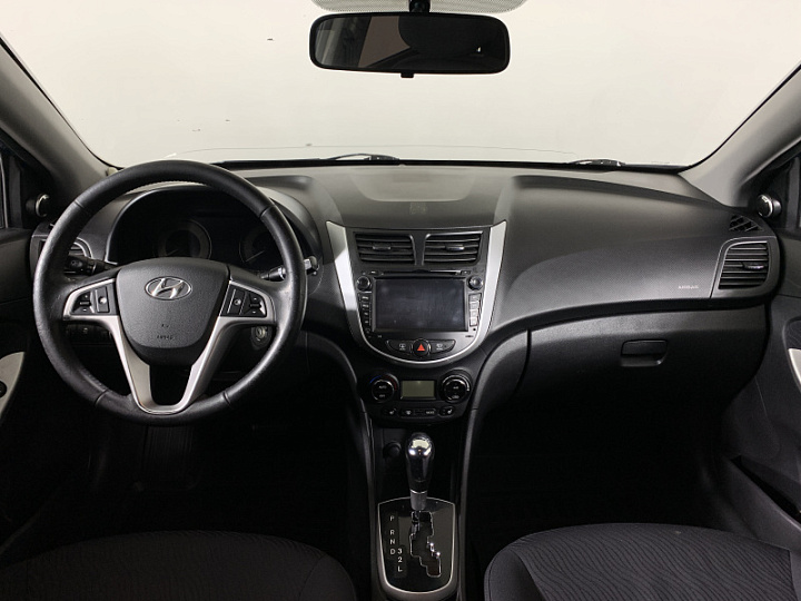 HYUNDAI Solaris 1.6, 2011 года, Автоматическая, СИНИЙ ТЕМНЫЙ