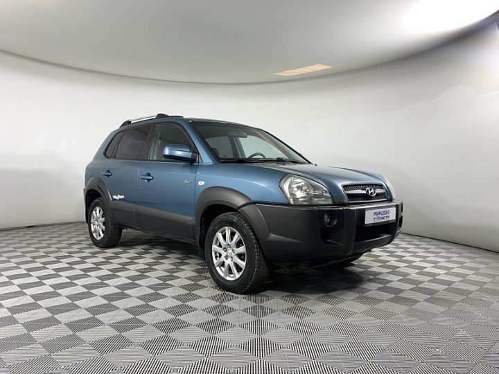 HYUNDAI Tucson 2.7, 2006 года, Автоматическая, ГОЛУБОЙ