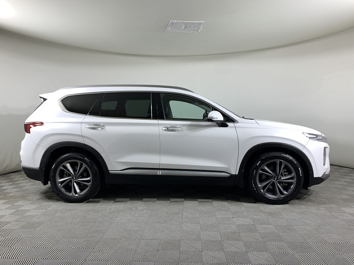 HYUNDAI Santa Fe 2.2, 2019 года, Автоматическая, БЕЛЫЙ