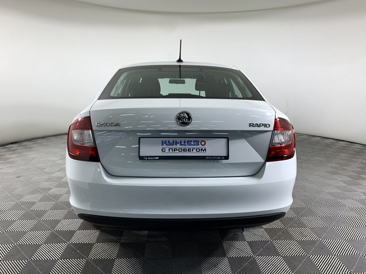 SKODA Rapid 1.6, 2019 года, Механика, БЕЛЫЙ