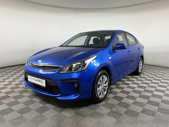 KIA Rio 1.4, 2017 года, Автоматическая, СИНИЙ