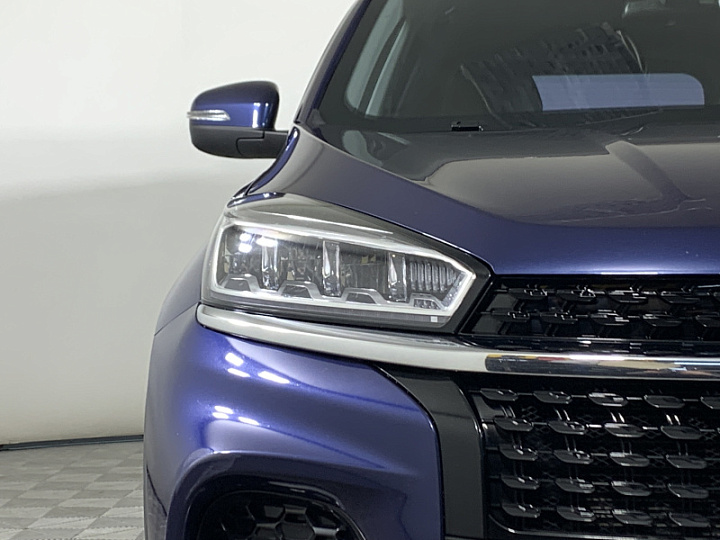 CHERY Tiggo 8 1.5, 2021 года, Робот, СИНИЙ