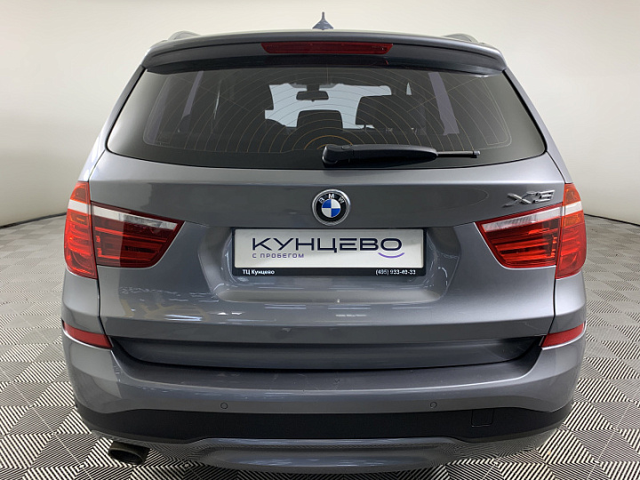 BMW X3 2, 2015 года, Автоматическая, СЕРЫЙ