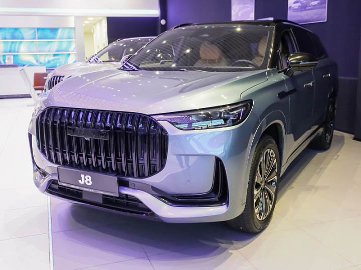 Jaecoo J8 2, 2024 года, Робот, СЕРЫЙ
