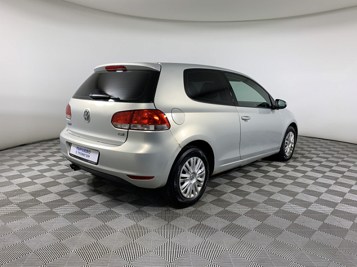 VOLKSWAGEN Golf 1.4, 2012 года, Робот, Серебристо-желтый