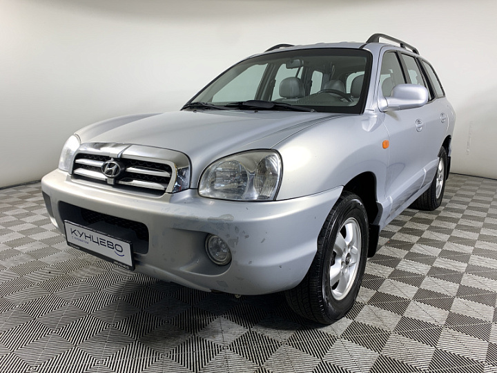 HYUNDAI Santa Fe 2.7, 2011 года, Автоматическая, Серебристый