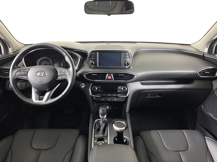 HYUNDAI Santa Fe 2.2, 2019 года, Автоматическая, БЕЛЫЙ
