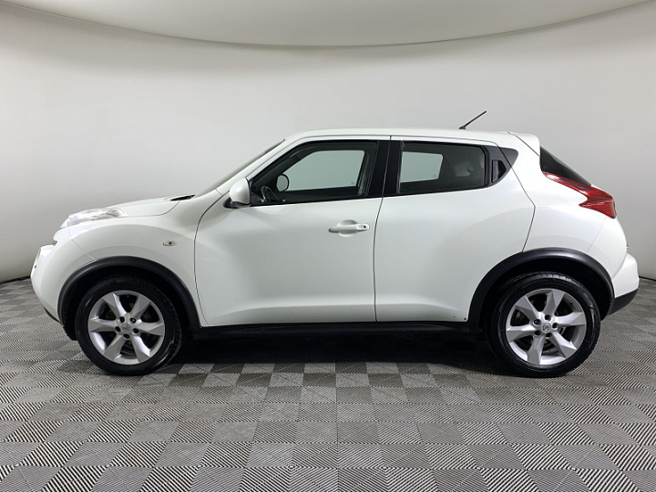 NISSAN Juke 1.6, 2012 года, Вариатор, БЕЛЫЙ