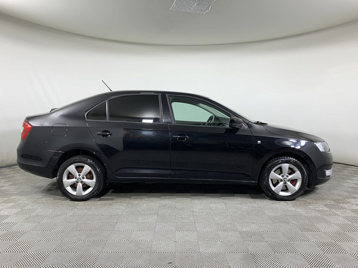 SKODA Rapid 1.6, 2014 года, Автоматическая, ЧЕРНЫЙ