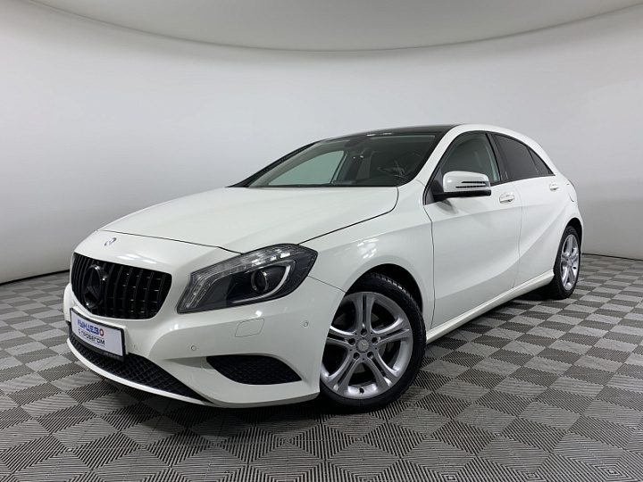 MERCEDES-BENZ A-Класс 1.6, 2013 года, Робот, БЕЛЫЙ