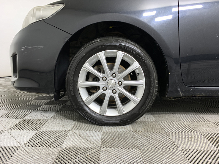 TOYOTA Corolla 1.3, 2010 года, Механика, ЧЕРНЫЙ