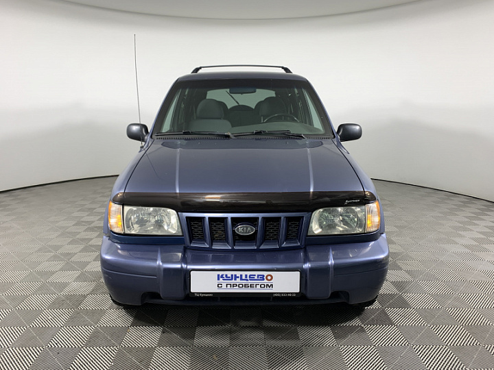 KIA Sportage 2, 2002 года, Автоматическая, ТЕМНО-СИНИЙ