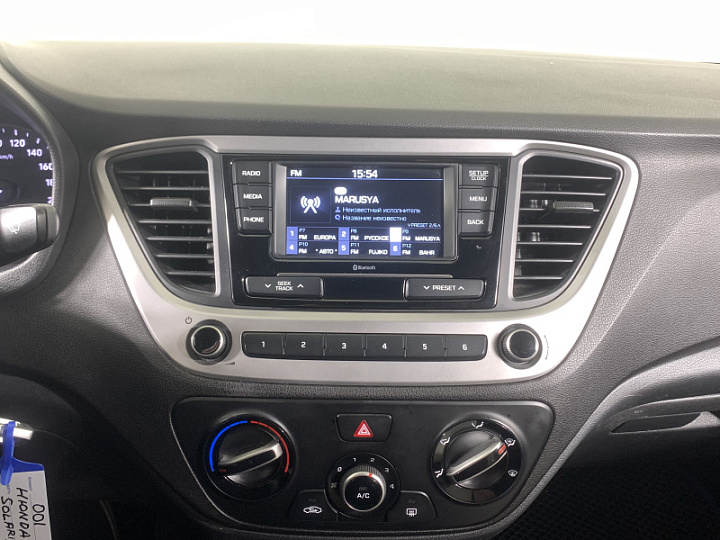 Hyundai Solaris 1.6, 2017 года, Автоматическая, Белый