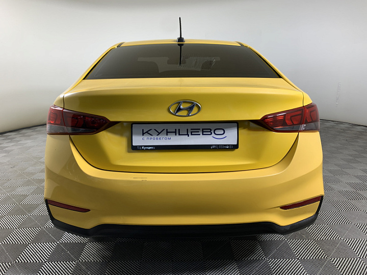 HYUNDAI Solaris 1.6, 2019 года, Автоматическая, ЖЕЛТЫЙ