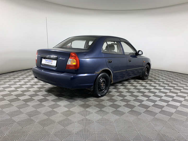 HYUNDAI Accent 1.5, 2006 года, Механика, СИНИЙ