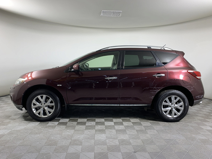 NISSAN Murano 3.5, 2012 года, Вариатор, ТЕМНО-БОРДОВЫЙ
