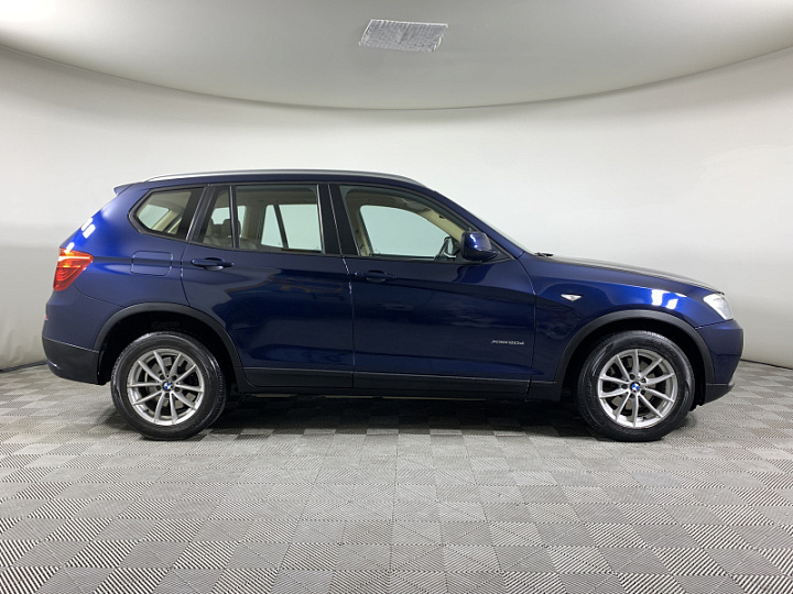 BMW X3 2, 2013 года, Автоматическая, Синий