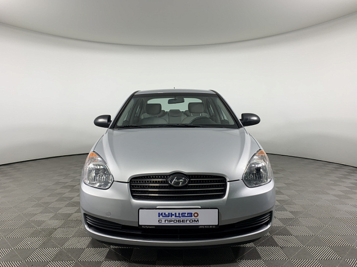 HYUNDAI Verna 1.4, 2007 года, Механика, Серебристый