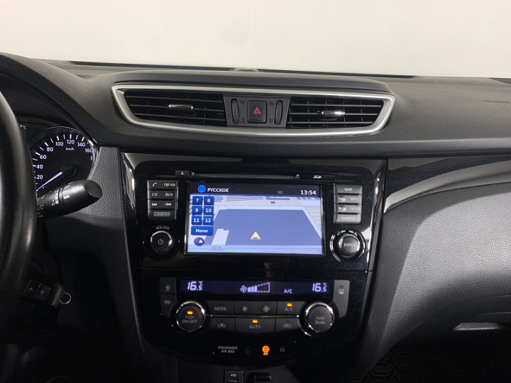 Nissan Qashqai 2, 2016 года, Вариатор, Черный