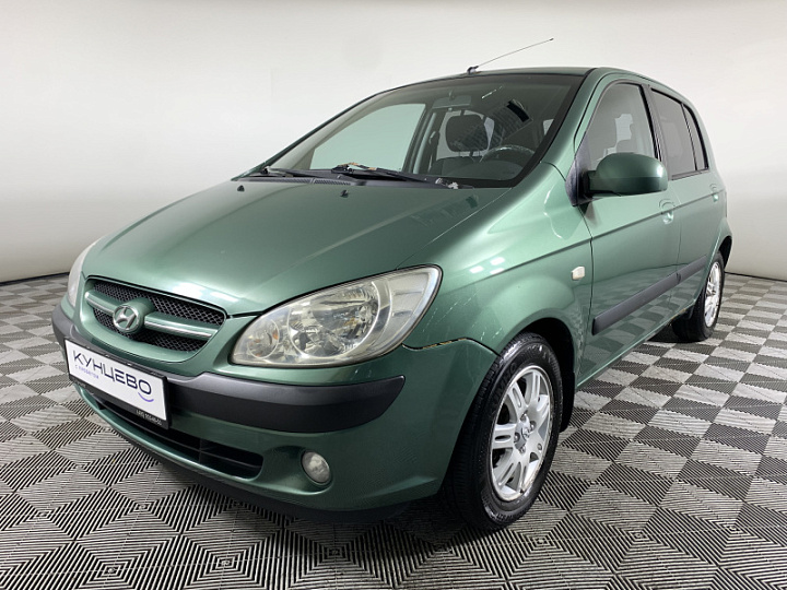 Hyundai Getz 1.6, 2006 года, Автоматическая, Зеленый